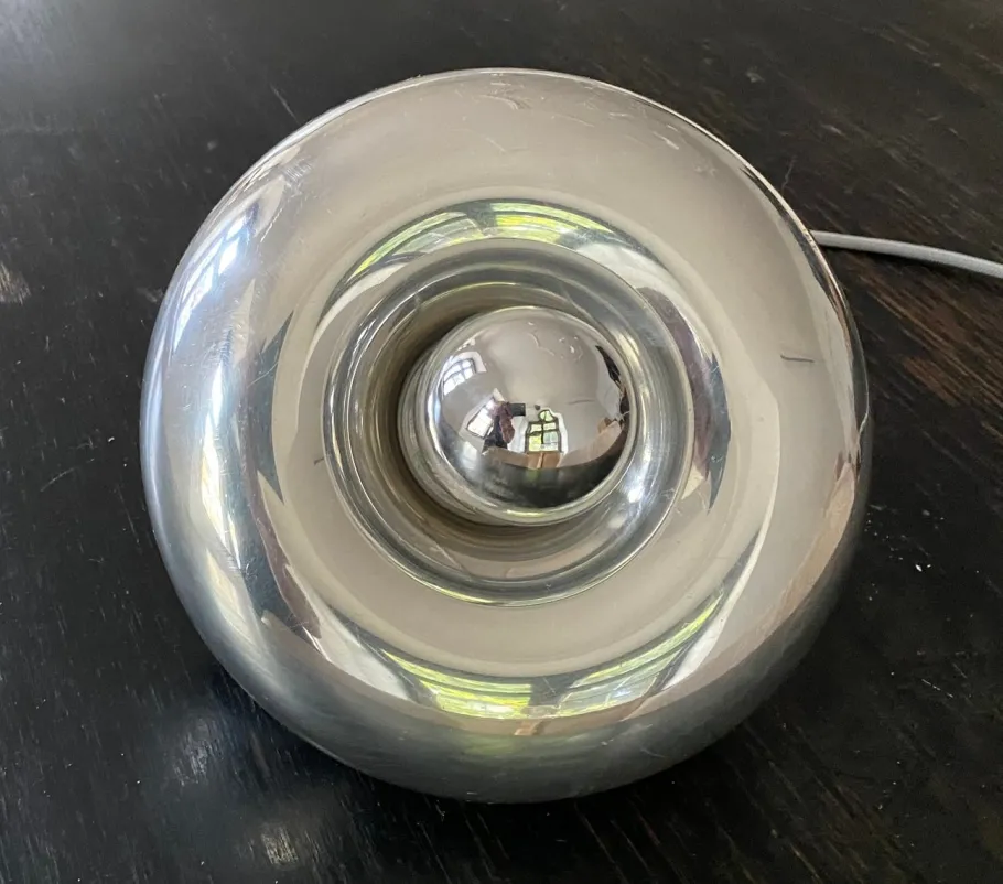 Hot Pamono Table Lamp Model Pox by Ingo Maurer for Design M, Germany, 1960s