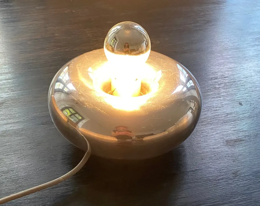 Hot Pamono Table Lamp Model Pox by Ingo Maurer for Design M, Germany, 1960s