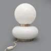 Discount Pamono Table Lamp with Double White Glass Diffuser, 1970s