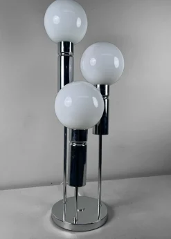 Hot Pamono Table Lamp with Globes from Solken Leuchten, 1970s