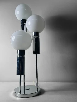 Hot Pamono Table Lamp with Globes from Solken Leuchten, 1970s