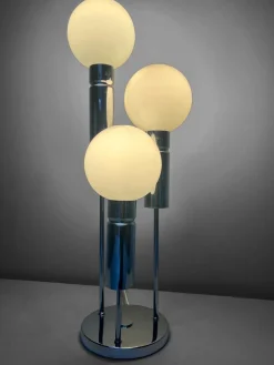 Hot Pamono Table Lamp with Globes from Solken Leuchten, 1970s