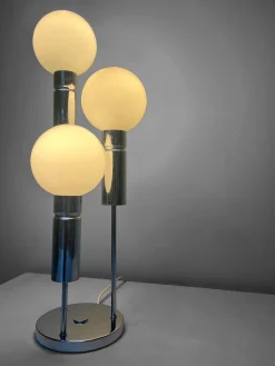 Hot Pamono Table Lamp with Globes from Solken Leuchten, 1970s