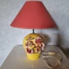 Pamono Table Lamp with Slip, 1970s