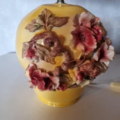 Pamono Table Lamp with Slip, 1970s