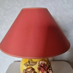Pamono Table Lamp with Slip, 1970s