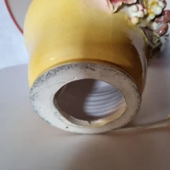 Pamono Table Lamp with Slip, 1970s