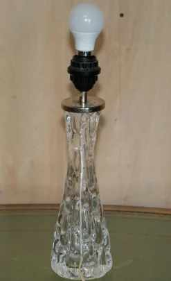 Pamono Table Lamps by Carl Fagerlund for Orrefors, 1970s, Set of 2