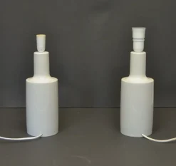 Sale Pamono Table Lamps by Kaj Lange for Royal Copenhagen, Denmark, Set of 2
