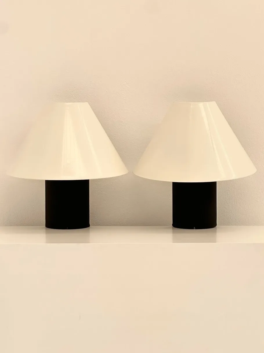 Sale Pamono Table Lamps by M. Barbaglia for PAF, 1980s, Set of 2