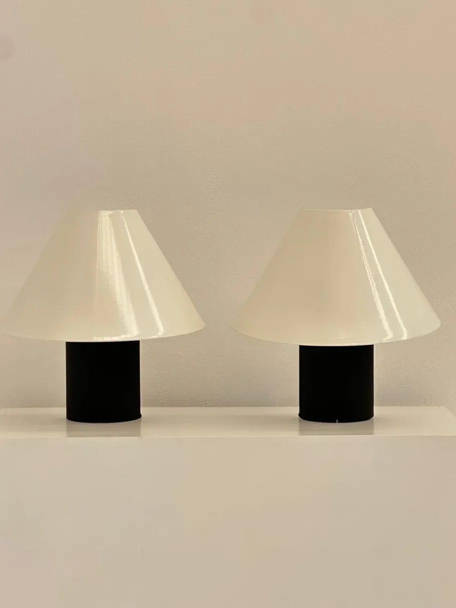 Sale Pamono Table Lamps by M. Barbaglia for PAF, 1980s, Set of 2