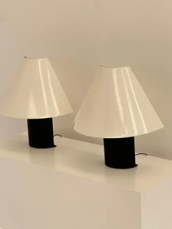 Sale Pamono Table Lamps by M. Barbaglia for PAF, 1980s, Set of 2