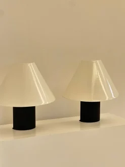 Sale Pamono Table Lamps by M. Barbaglia for PAF, 1980s, Set of 2