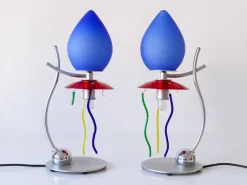 New Pamono Table Lamps Giocasta Notte by Andrea Anastasio for Artemide, 1990s, Set of 2