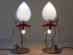 New Pamono Table Lamps Giocasta Notte by Andrea Anastasio for Artemide, 1990s, Set of 2