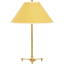 Outlet Pamono Table Lamps in Brass attributed to Josef Frank, 1950s, Set of 2