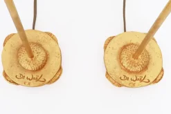 Pamono Table Lamps in Gilded Bronze by Nicolas de Waël for Fondica, 2000, Set of 2