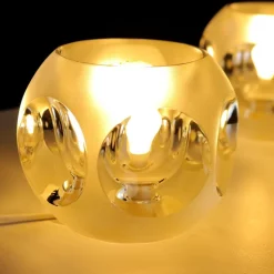 Pamono Table Lamps, 1970s, Set of 2