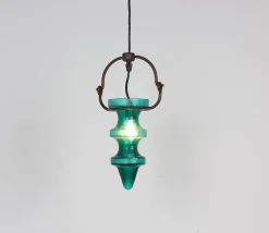 Sale Pamono talactite Green Glass Pendant Lamp by Nanny Still for Raak, 1960s
