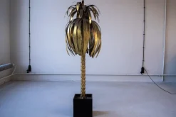 Discount Pamono Tall Palm Tree Floor Lamp from Maison Jansen, 1960s