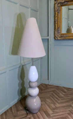 Clearance Pamono Tall Pebble Standard Floor Lamp, France, 1960s