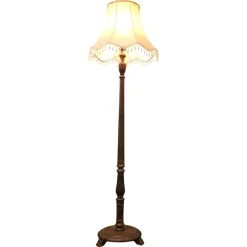 New Pamono Tall Scumble Painted Floor Lamp, 1920