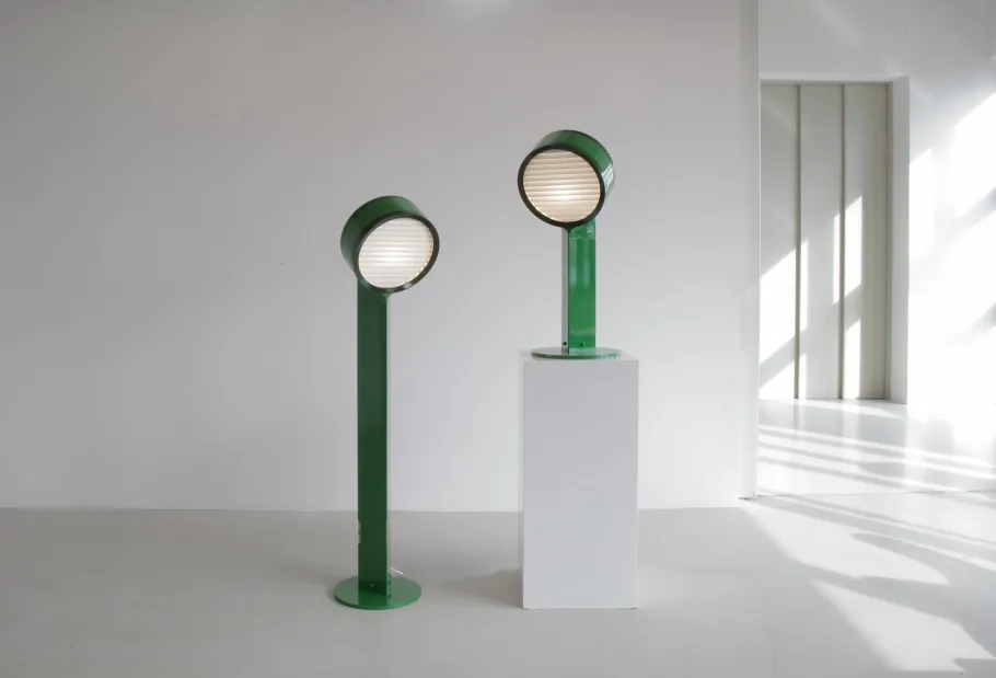 Outlet Pamono Tamburo Floor Lamp by Afra and Tobia Scarpa for Flos, 1973