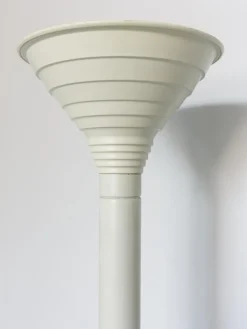 New Pamono Targetti Cream Floor Lamp, 1980