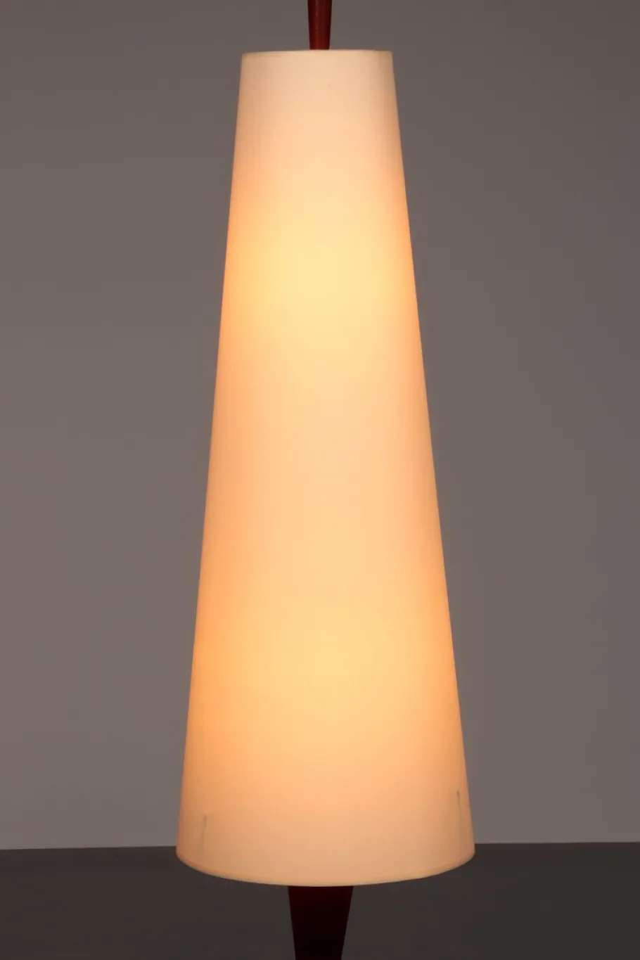 New Pamono Teak Floor Lamp with Fabric Shade from Parker Knoll, 1960s