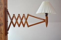 Hot Pamono Teak Sconce by Kaare Klint for Le Klint, 1960s