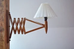 Hot Pamono Teak Sconce by Kaare Klint for Le Klint, 1960s