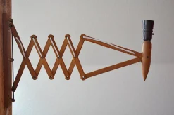 Hot Pamono Teak Sconce by Kaare Klint for Le Klint, 1960s