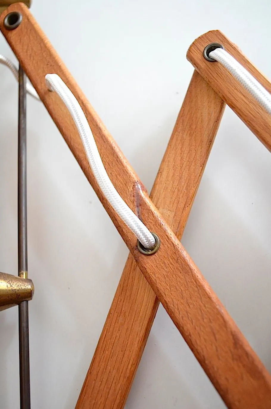 Hot Pamono Teak Sconce by Kaare Klint for Le Klint, 1960s