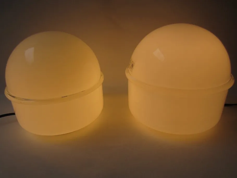 Sale Pamono Tecla Table Lamps in Murano Glass by Renato Toso for Leucos, 1960s, Set of 2