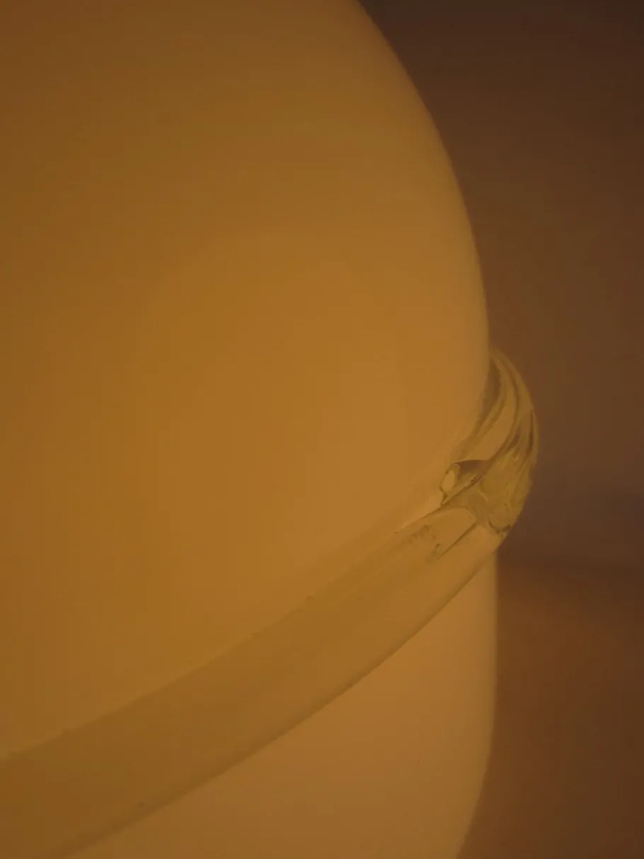 Sale Pamono Tecla Table Lamps in Murano Glass by Renato Toso for Leucos, 1960s, Set of 2