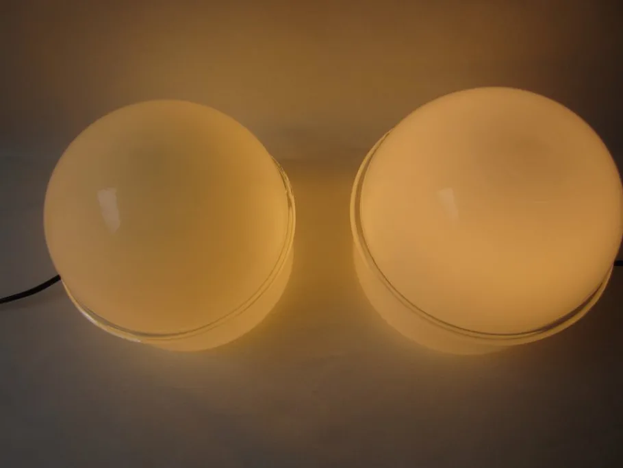 Sale Pamono Tecla Table Lamps in Murano Glass by Renato Toso for Leucos, 1960s, Set of 2