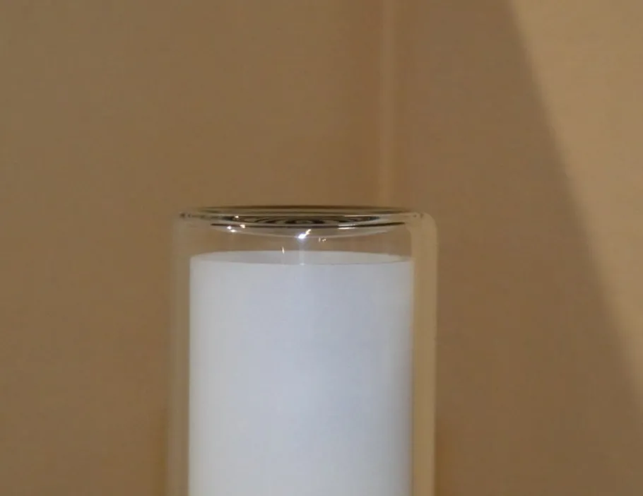 New Pamono Teda Floor Lamp in Steel and Pyrex by Ferdi Giardini for Oluce, Italy, 1990s