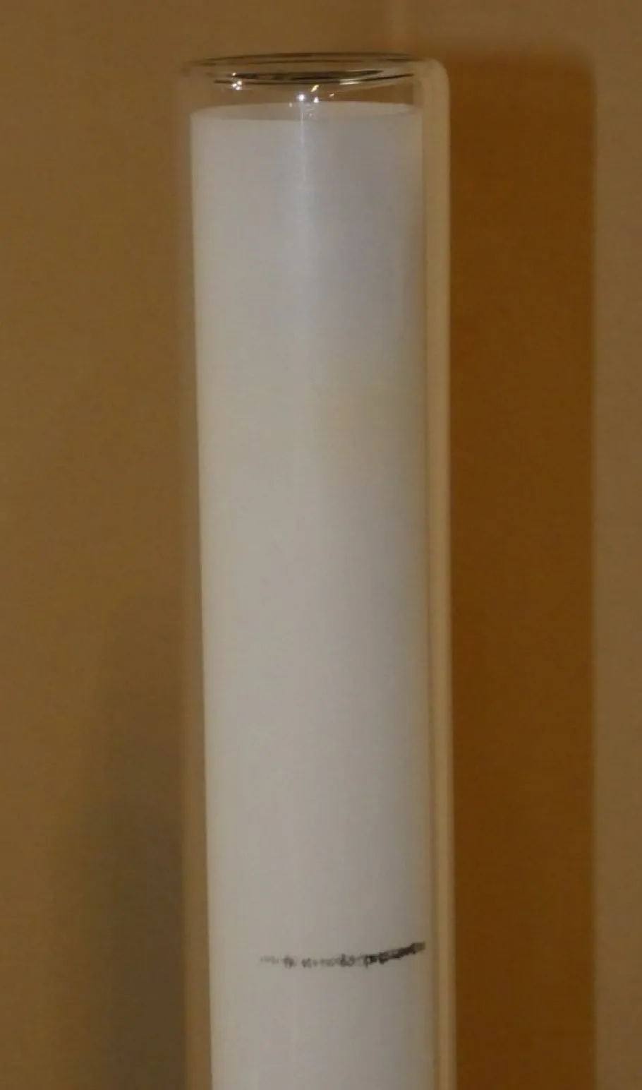 New Pamono Teda Floor Lamp in Steel and Pyrex by Ferdi Giardini for Oluce, Italy, 1990s