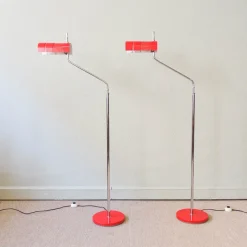 Hot Pamono Teide Floor Lamp by Gabriel Teixido for Fase, Madrid, 1974
