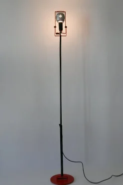 Outlet Pamono Telescopic Model Sintesi Floor Lamp or Reading Light by Ernesto Gismondi for Artemide, Italy, 1970s