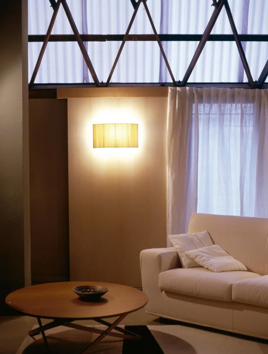 Discount Pamono Terracotta Square Wall Lamp by Santa & Cole