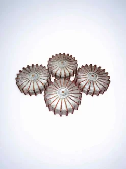 Hot Pamono Textured Wall Lamp from Glashütte Limburg, 1950s