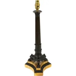 Sale Pamono 19th Century Empire Bronze Table Lamp