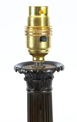 Sale Pamono 19th Century Empire Bronze Table Lamp
