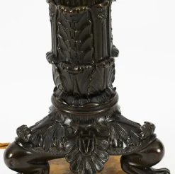 Sale Pamono 19th Century Empire Bronze Table Lamp