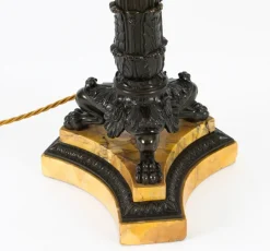 Sale Pamono 19th Century Empire Bronze Table Lamp