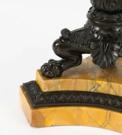 Sale Pamono 19th Century Empire Bronze Table Lamp