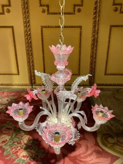 Discount Pamono 20th Century Mouth Blown Murano Chandelier, Italy