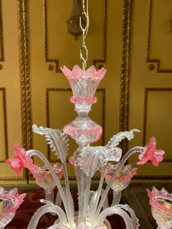 Discount Pamono 20th Century Mouth Blown Murano Chandelier, Italy