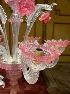 Discount Pamono 20th Century Mouth Blown Murano Chandelier, Italy